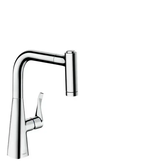 Hansgrohe HG Metris M71 Einhebel-Küchenmischer 220, Eco, Ausziehbrause, 2jet, sBox Chrom, 73823000, Artikel in Kategorie